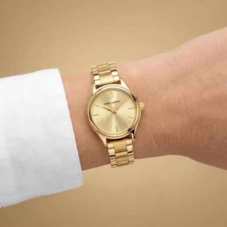 Montre Femme PIERRE LANNIER PYA Doré Cadran Doré Bracelet Acier Doré 12 M 022H542