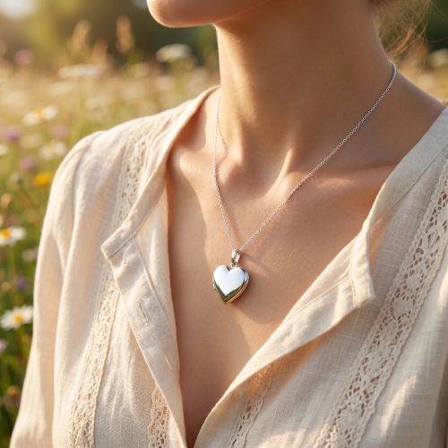 Pendentif Femme Porte-photo EDORA Echo Argent EDO7779700