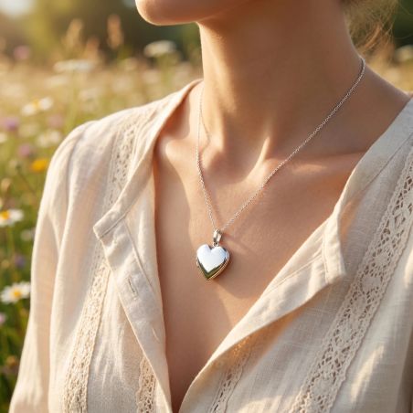 Pendentif Femme Porte-photo EDORA Echo Argent EDO7779700