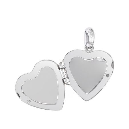 Pendentif femme porte-photo edora echo argent edo7779700 – colliers coeur