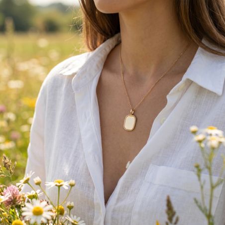 Pendentif femme EDORA Echo plaqué or EDO2782800