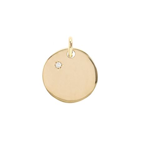 Pendentif femme edora echo plaqué or et oxyde edo2782710 – colliers personnalisables