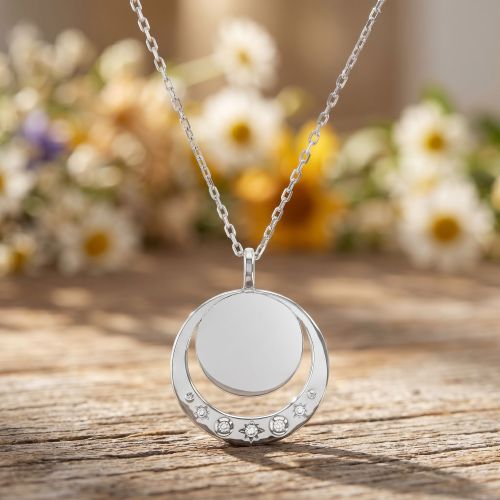 collier femme EDORA Echo argent et oxydes EDO874249