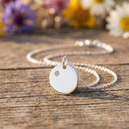 Pendentif femme edora echo argent et oxyde edo1782710 – colliers personnalisables