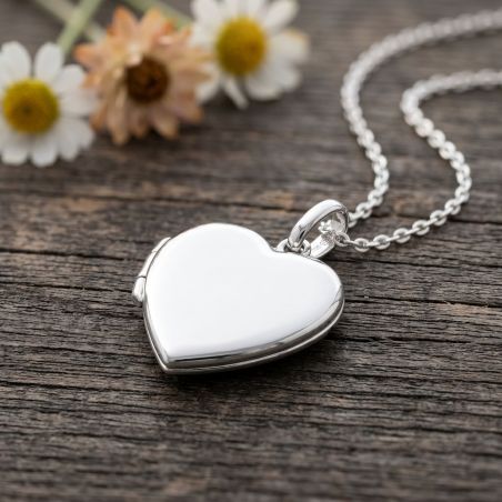Pendentif femme porte-photo edora echo argent edo7779700 – colliers coeur