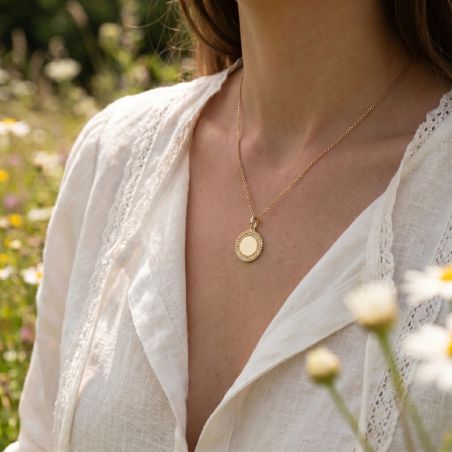 Pendentif femme EDORA Echo plaqué or EDO2766900