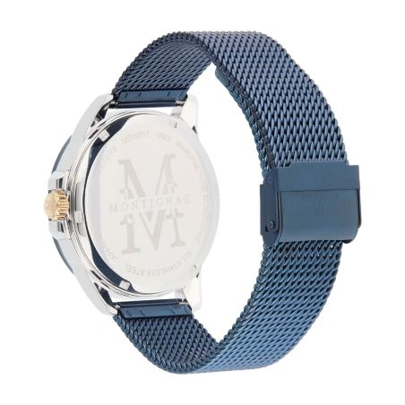 Montre homme montignac origine acier bleu mow611 – montres squelettes
