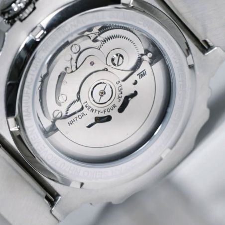 Montre homme automatique montignac sentinel acier gris mow1107 – montres squelettes