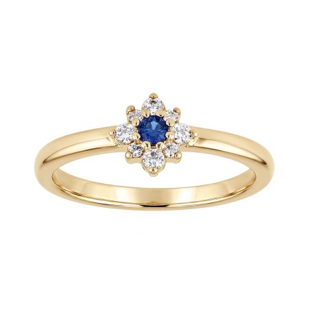 Bague femme marguerite edora plaqué or et oxydes edo76100250 – bagues plaqué or