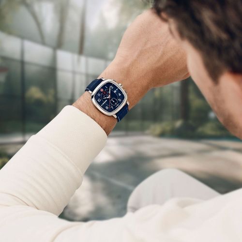 Montre Homme Chronographe WENGER Sport Bleu 01.1933.110