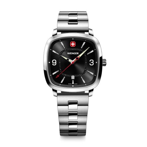 Montre Homme WENGER Vintage Sport Acier Gris 01.1921.108