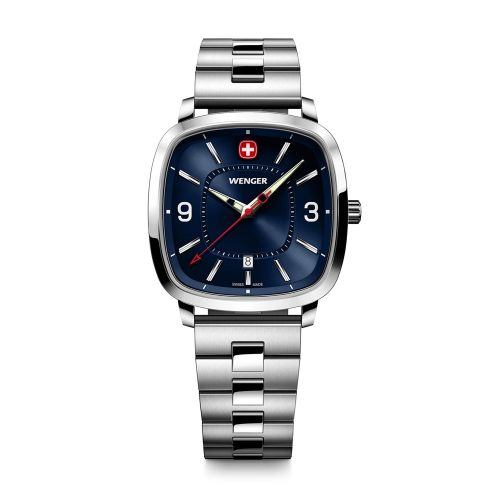 Montre Homme WENGER Vintage Sport Acier Gris 01.1921.110