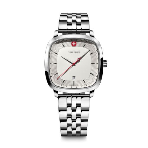 Montre Homme WENGER Vintage Classic Acier Gris 01.1921.101
