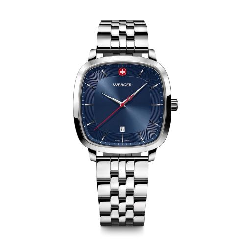 Montre Homme WENGER Vintage Classic Acier Gris 01.1921.103