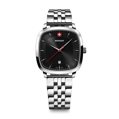 Montre Homme WENGER Vintage Classic Acier Gris 01.1921.102