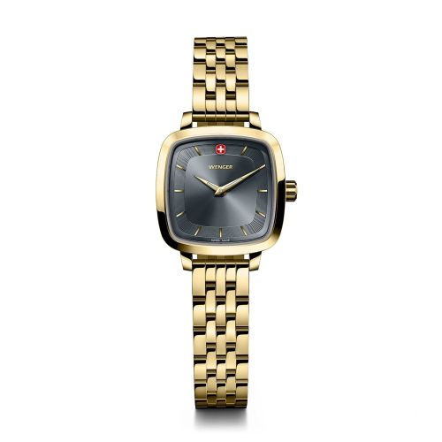 Montre Femme WENGER Vintage Classic Acier Doré 01.1911.106