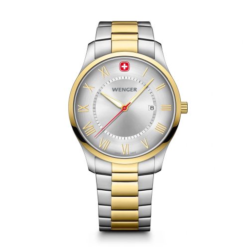 Montre Homme WENGER City Classic Acier Bicolore 01.1441.143