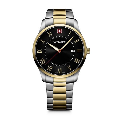 Montre Homme WENGER City Classic Acier Bicolore 01.1441.142