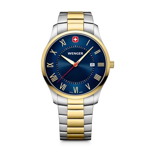 Montre Homme WENGER City Classic Acier Bicolore 01.1441.141