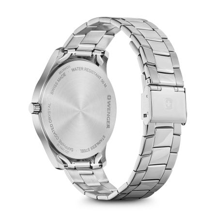 Montre homme wenger city classic acier gris 01.1441.137 – montres suisses