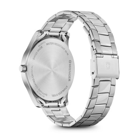 Montre homme wenger city classic acier gris 01.1441.136 – montres suisses