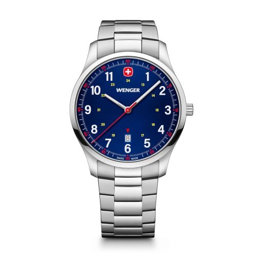 Montre Homme WENGER City Sport Acier Gris 01.1441.134