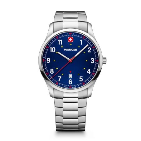 Montre homme wenger city sport acier gris 01.1441.134 – montres suisses
