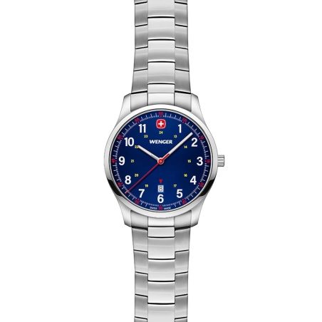 Montre homme wenger city sport acier gris 01.1441.134 – montres suisses