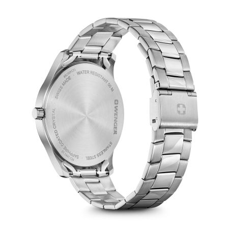 Montre homme wenger city sport acier gris 01.1441.134 – montres suisses