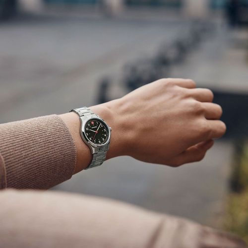 Montre Femme WENGER City Sport Silicone Acier Gris 01.1421.128