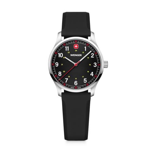 Montre Femme WENGER City Sport Silicone Noir 01.1421.127