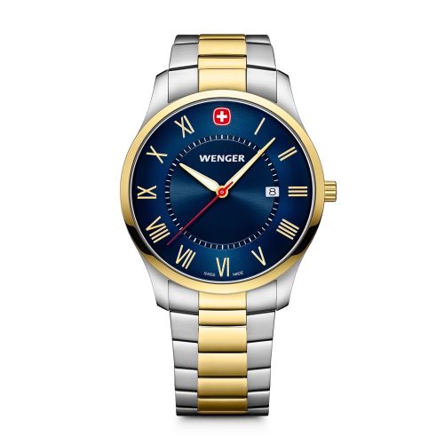 Montre Femme WENGER City Classique Acier Bicolore 01.1421.125