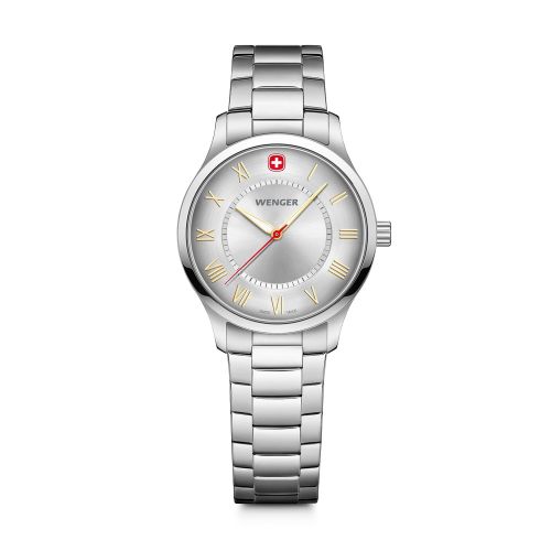 Montre Femme WENGER City Classique Acier Gris 01.1421.126