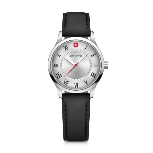 Montre Femme WENGER City Classique Cuir Noir 01.1421.124
