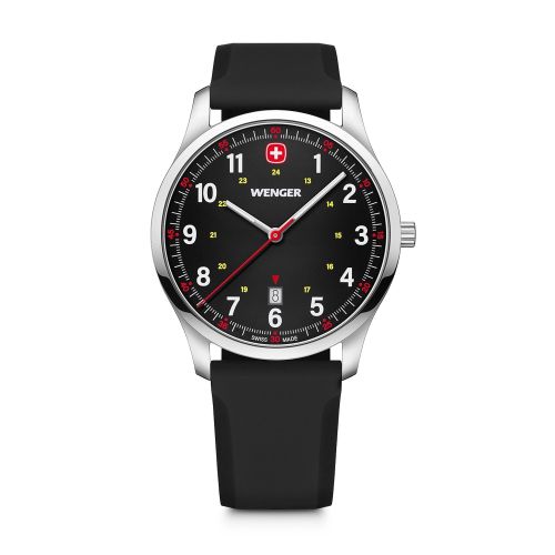 Montre Homme WENGER City Sport Silicone Noir 01.1441.129