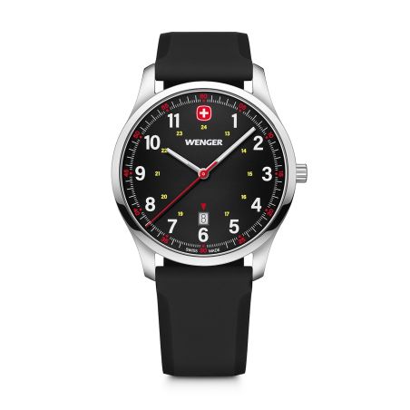 Montre homme wenger city sport silicone noir 01.1441.129 – montres suisses