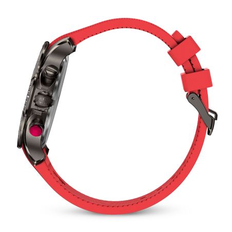 Montre homme chronographe quartz wenger seaforce silicone rouge 01.0643.128 – montres suisses
