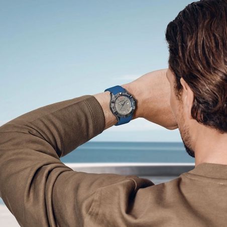 Montre Homme Quartz WENGER Seaforce Silicone Bleu 01.0641.142