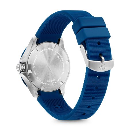 Montre femme quartz wenger seaforce silicone bleue 01.0621.112 – montres suisses