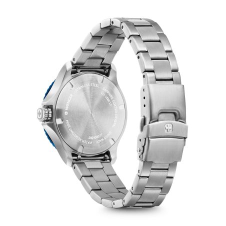 Montre femme quartz wenger seaforce acier gris 01.0621.111 – montres suisses