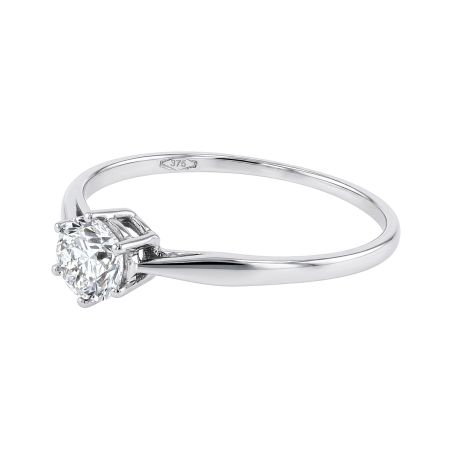 Bague femme solitaire edora or 9 caratss jaune et diamant de synthèse 0,25 ct edob2/085.25.j.5.9 – bagues diamant de synthèse
