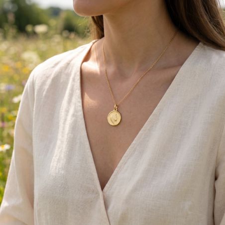 Médaille Vierge EDORA OR 375/1000