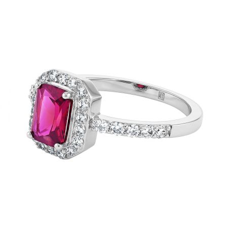 Bague femme edora argent 925/1000 et spinelle 
 – bagues femme