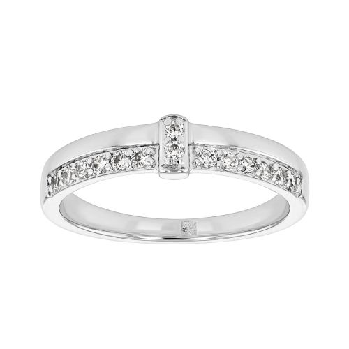 Bague Femme Barette EDORA ARGENT 925/1000 et Oxydes EDO70100856