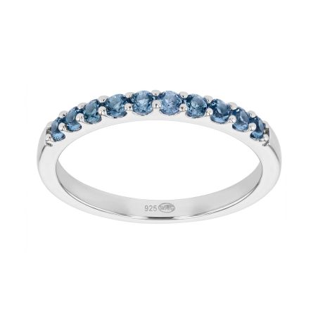 Bague femme edora argent 925/1000 et spinelles bleues 70100862 – bagues femme