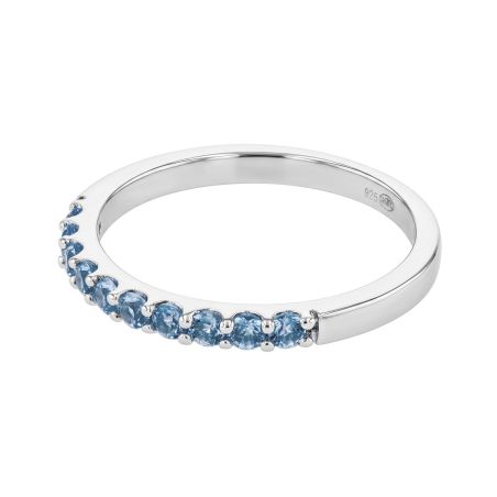 Bague femme edora argent 925/1000 et spinelles bleues 70100862 – bagues femme