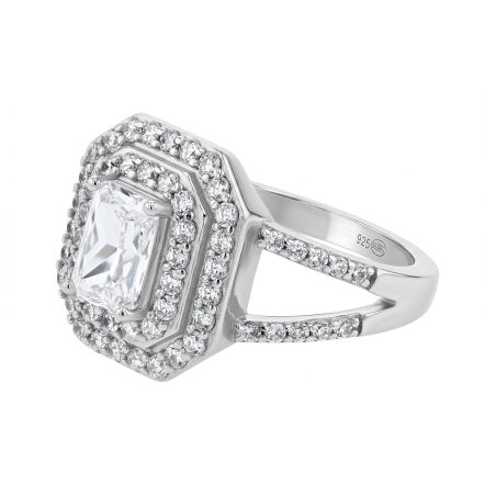 Bague femme edora argent 925/1000 et oxydes edo70100895  – bagues femme