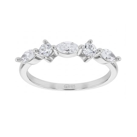 Bague femme edora argent 925/1000 et oxydes edo70100904 – bagues femme