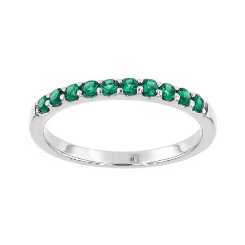 Bague Femme EDORA ARGENT 925/1000 et Spinelles Rouges EDO70100912