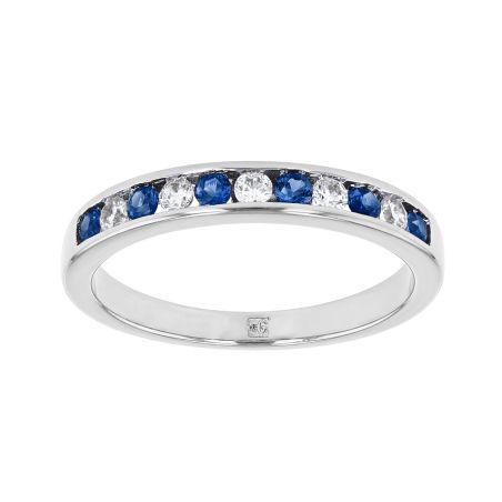 Bague femme edora argent 925/1000 spinelles bleues et oxydes edo70100913 – bagues femme